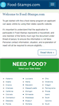 Mobile Screenshot of food-stamps.com
